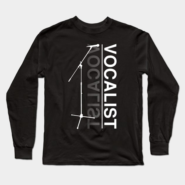 Vokalist Singer Band Member Casting Voice Long Sleeve T-Shirt by shirtontour